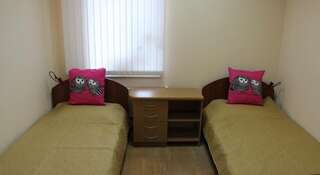 Хостелы Сова Гатчина Кровать в общем номере с 2 кроватями-2
